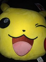 Pikachu Kissen gelb neu mit Etikett