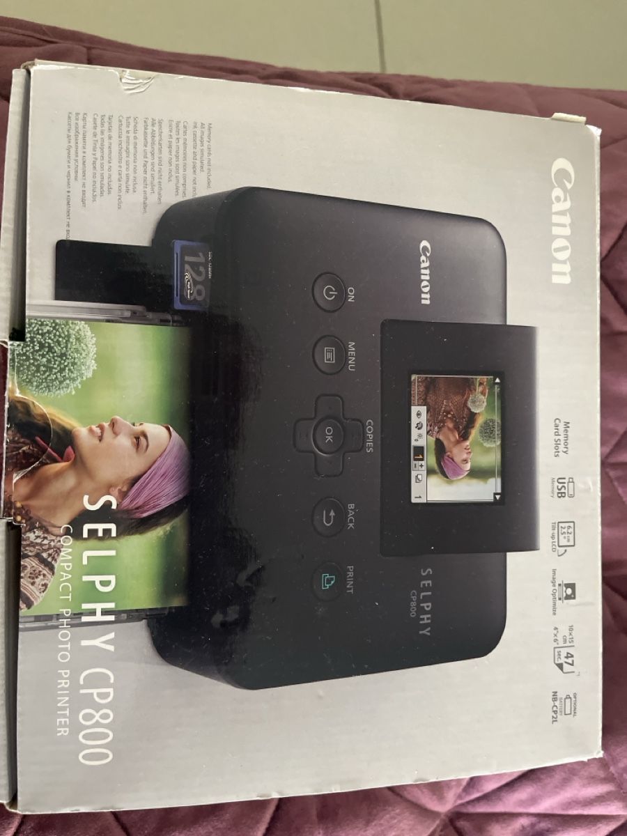 Canon Stampanti: Canon SELPHY CP800 Compact Photo Printer - Excellent! – Nuovo (secondo la descrizione) da Richterswil venduto da mika141 4