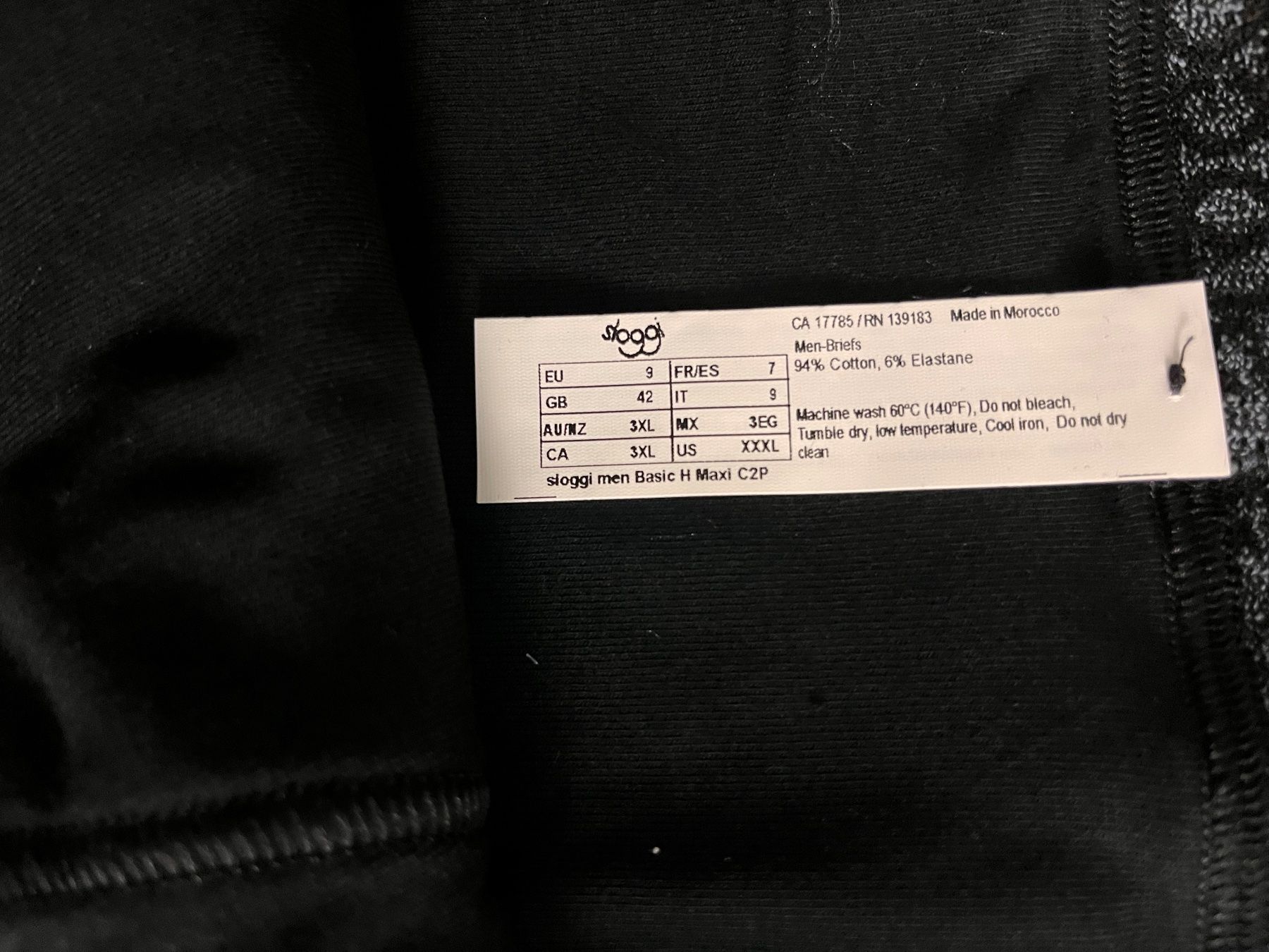 Sloggi Biancheria intima: SLOGGI, Slips Men Basic Maxi, Grösse XXXL, Schwarz,  2 Stück – Nuovo e nell'imballaggio originale da Rudolfstetten venduto da gst_g7xl 3