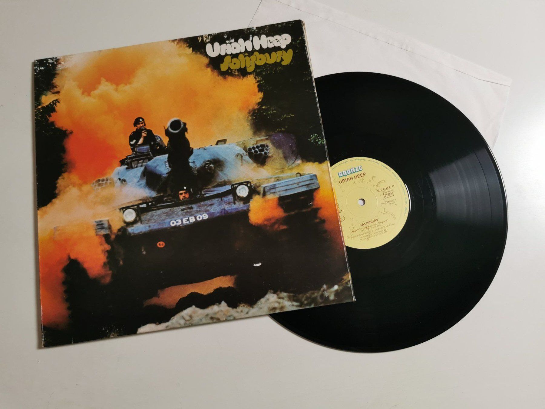 Dischi in vinile: Uriah Heep - Solisbury – Usato da Grafenried venduto da Jukebox70