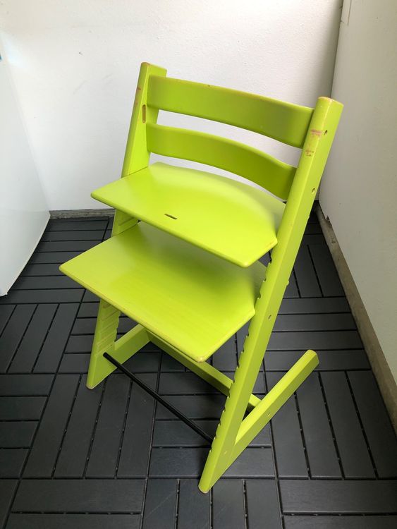 Stokke Tripp Trapp Stuhl in grün Kaufen auf Ricardo