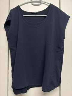 OPUS Blusen T-Shirt dunkelblau 40