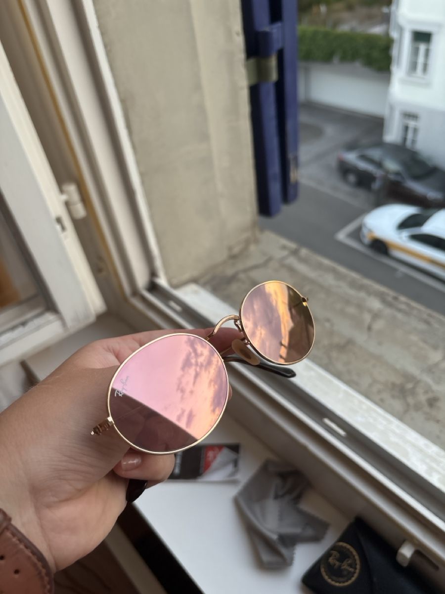Ray-Ban Occhiali & Lenti: Ray-Ban Sonnenbrille Rosegold – Nuovo (secondo la descrizione) da Bülach venduto da emi_s5h5 1