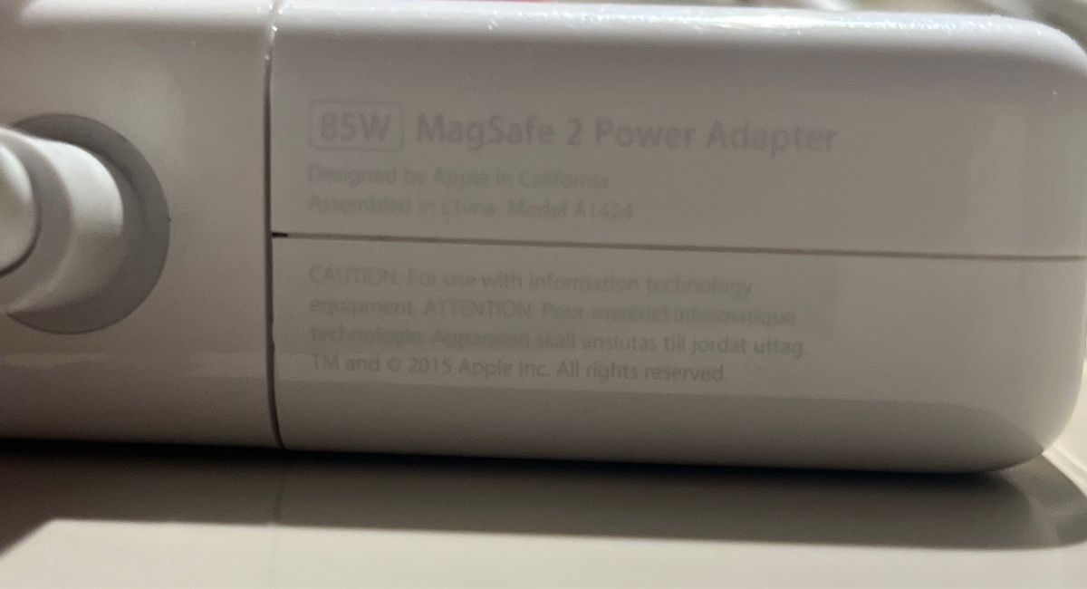 Apple Caricabatterie: MagSafe 2 – Nuovo (secondo la descrizione) da Lugano venduto da zdk_b7fx 2