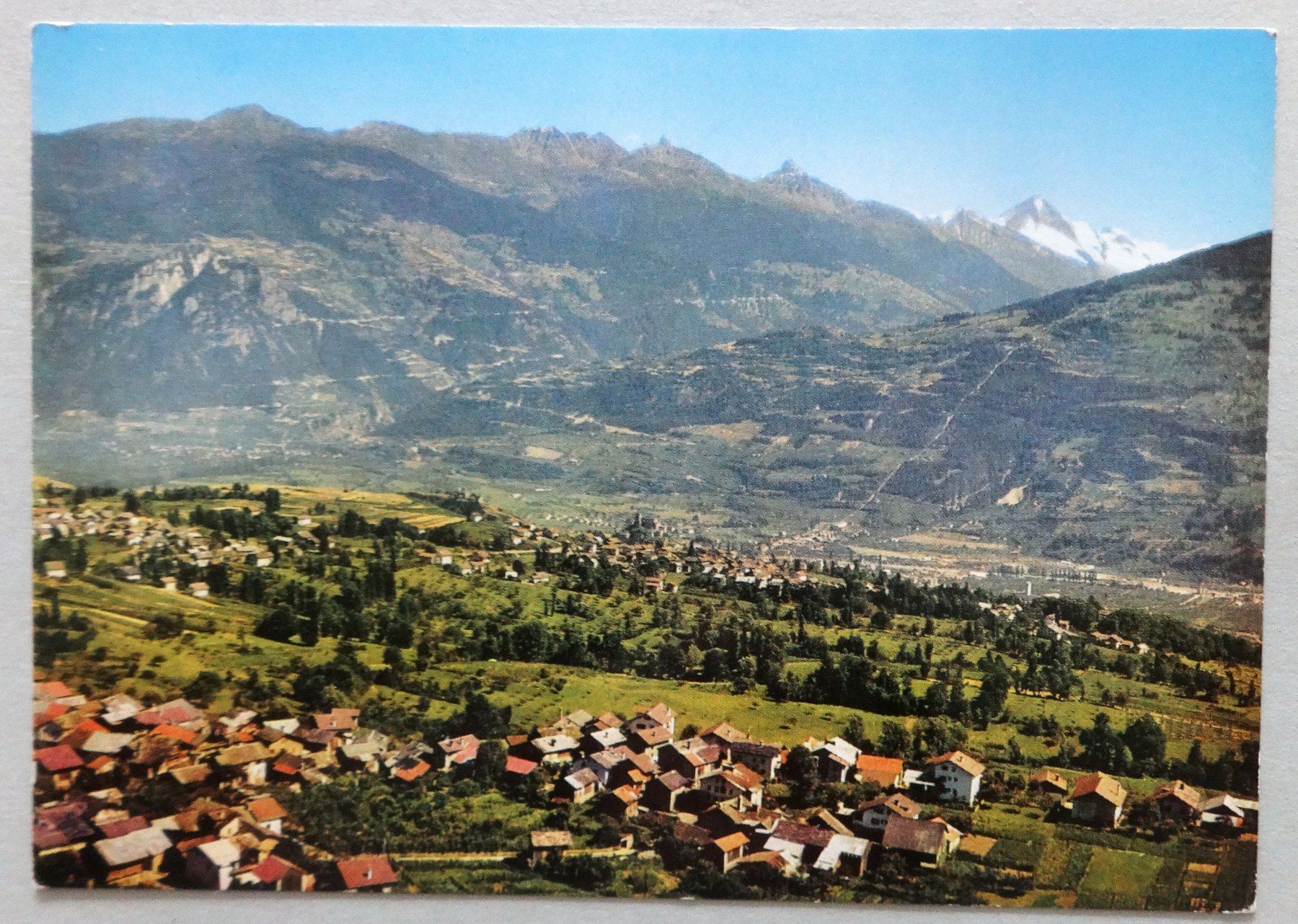 Cartoline postali: Savièse, vue aérienne – Usato da Fétigny venduto da Billy2miny
