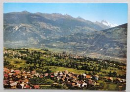 Savièse, vue aérienne