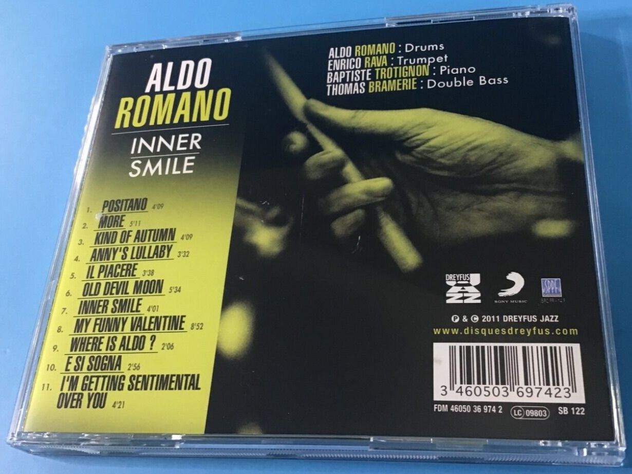 CDs: Aldo Romano - Inner Smile                 ©2011 Dreyfus Jazz – Gebraucht aus St. Gallen von elk2021 2