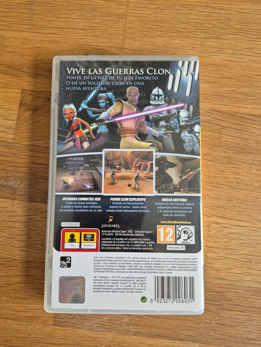 Sony Spiele: Star Wars The Clone Wars – Gebraucht aus edlibach von Snoopy09 1