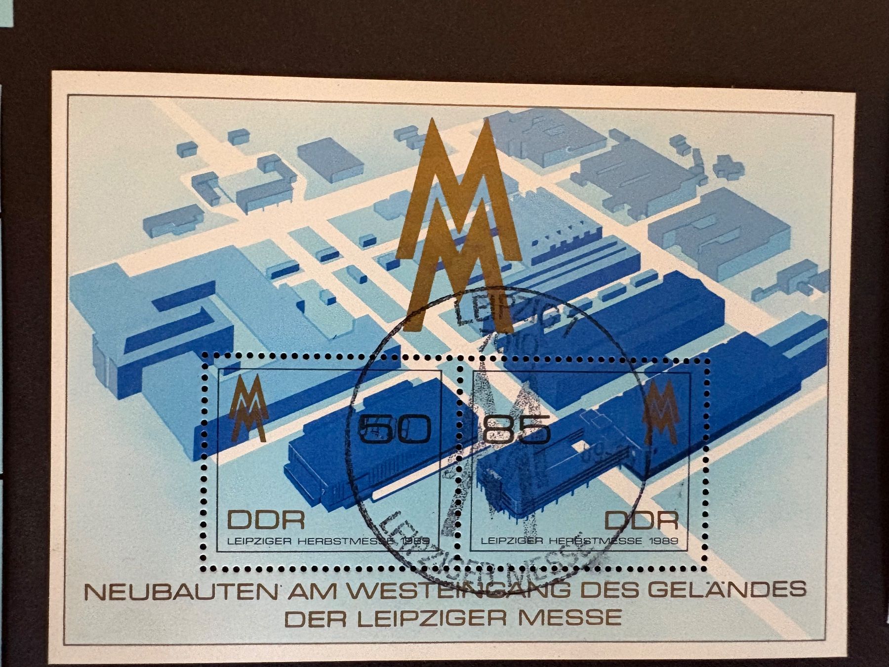 Alle Briefmarken: Briefmarkenblöcke DDR – Gebraucht aus Steinmaur von Nicorutishauser 5