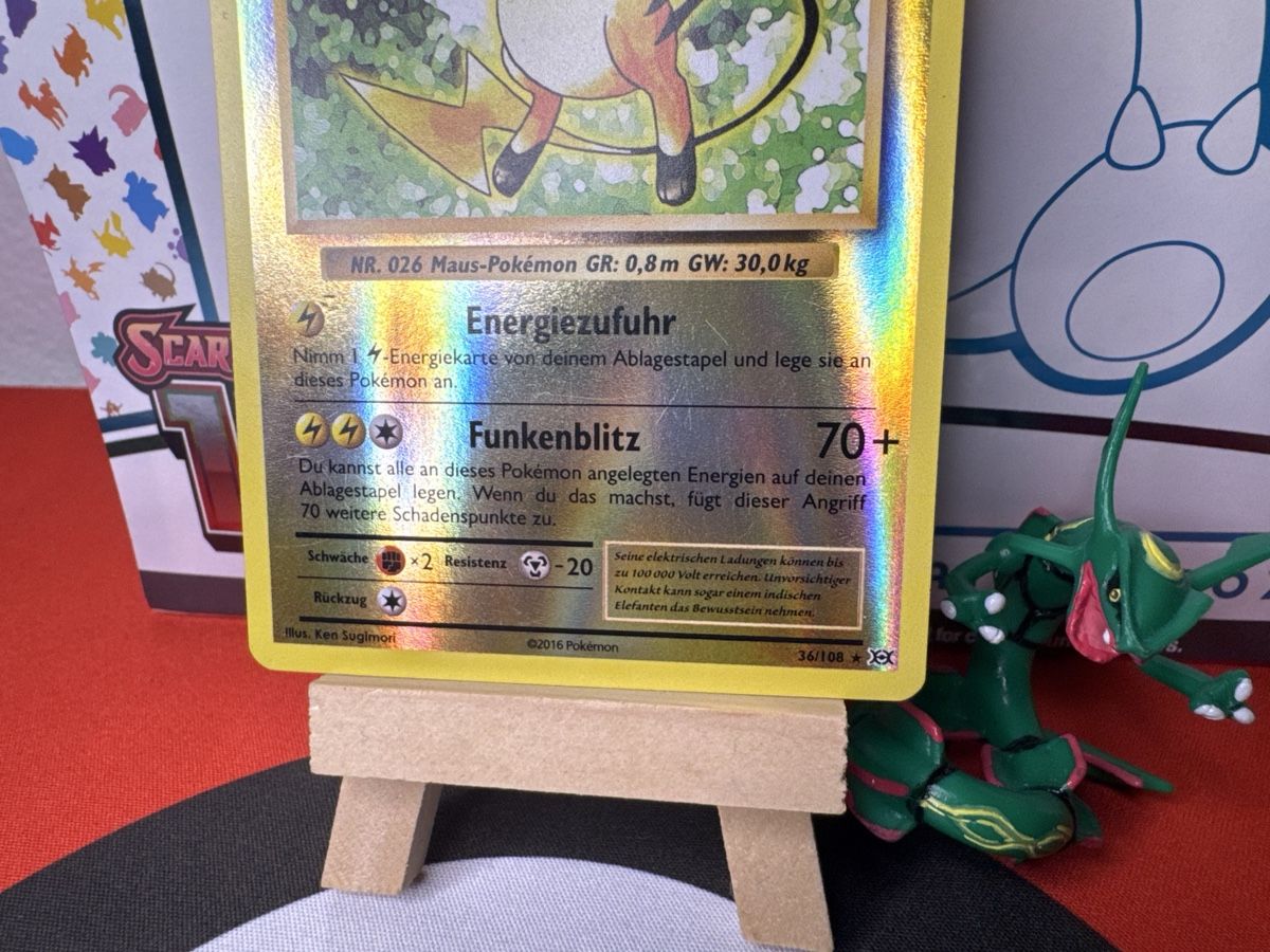 Pokémon Sammelbilder & Trading cards: POKÉMON / Raichu / Evolutions / Reverse / 🇩🇪 – Gebraucht aus Herzogenbuchsee von TCG-High-Quality 1