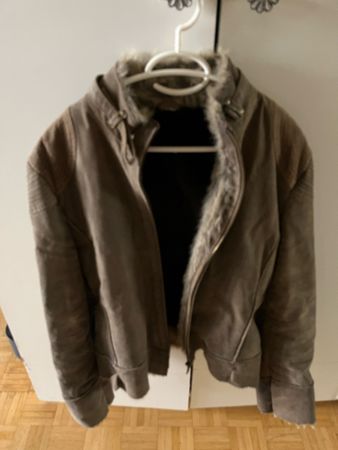 Magnifique veste en cuir véritable 