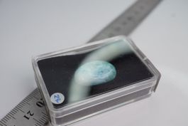 Larimar    Cabochon    Farbig   im Böxli 1AAAA