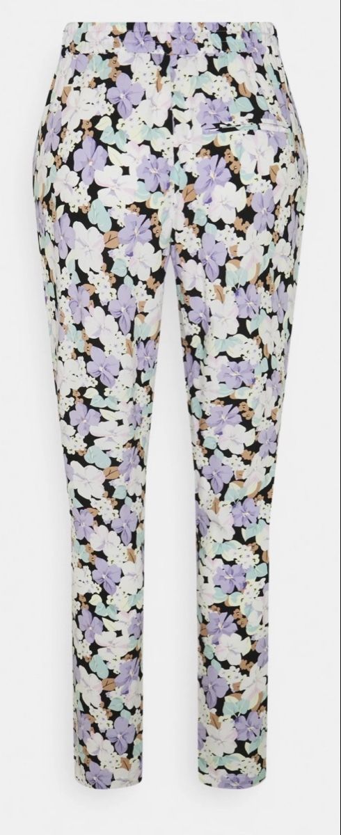 Only Pantaloni: Stoffhose Only Blumenmuster – Usato da Schaffhausen venduto da Nischa33 5