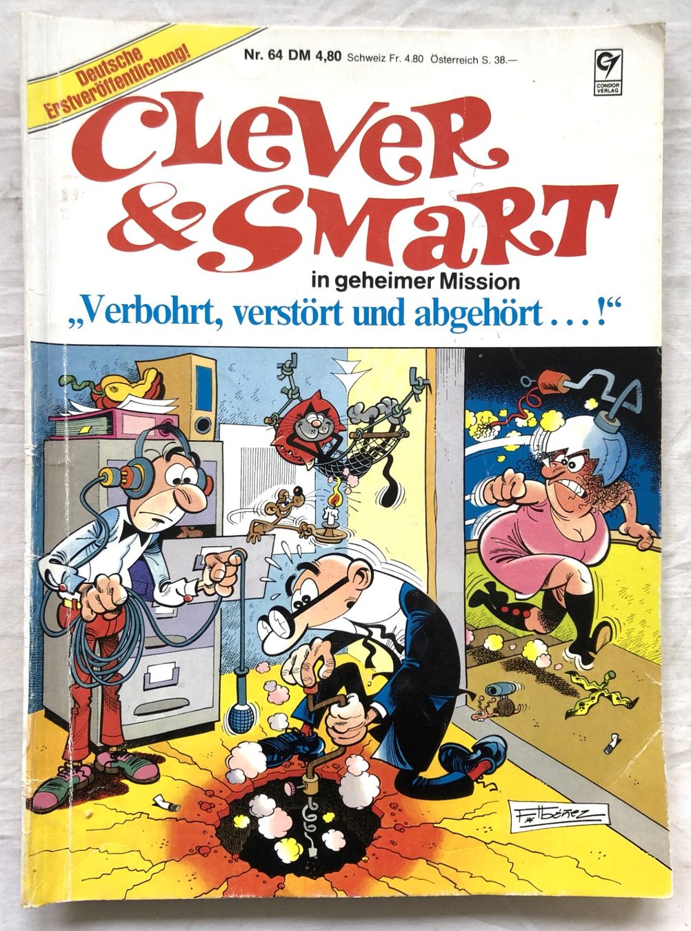 Fumetti: CLEVER & SMART - Nr.64 - 1.Auflage – Usato da Schaffhausen venduto da durruti