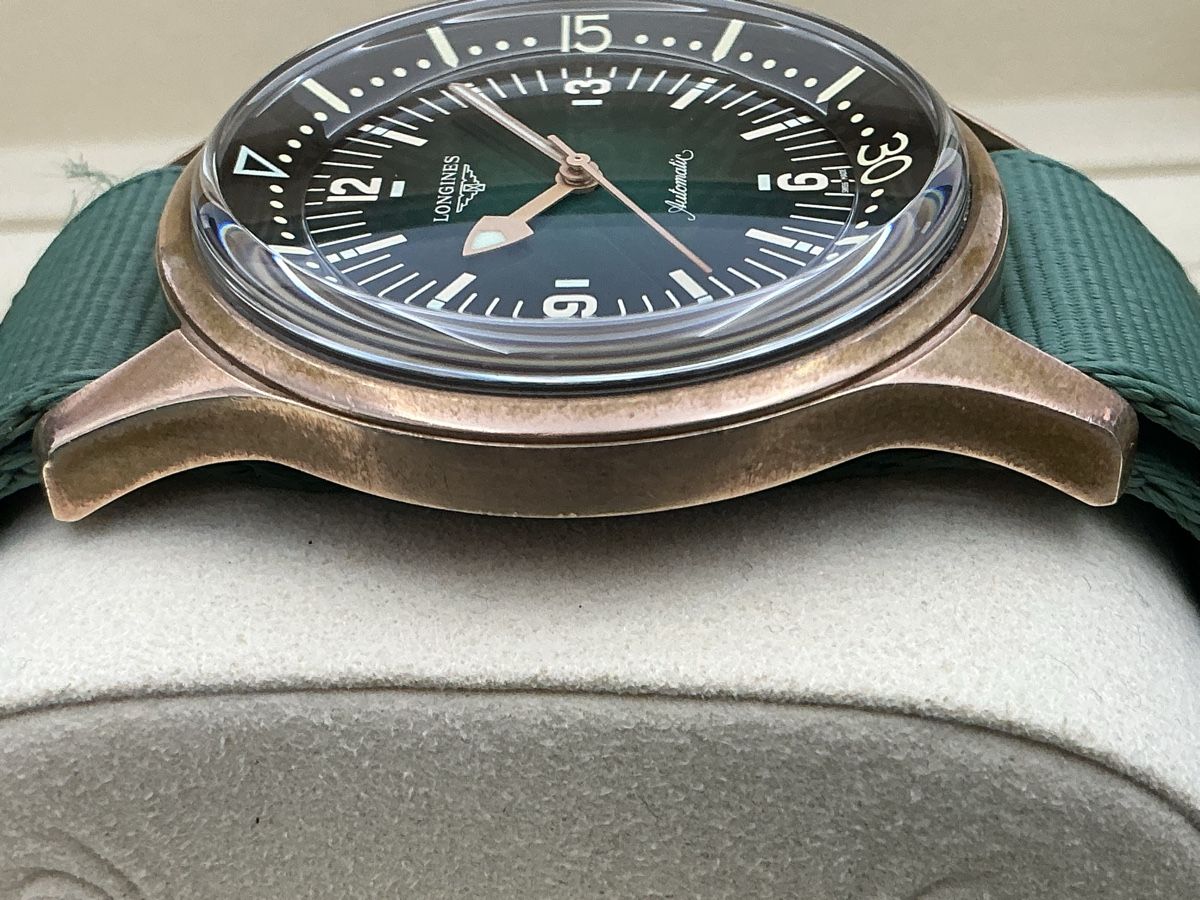 Longines Orologi: Longines Legend Diver Bronze L3.774.15.02 – Usato da Zürich venduto da watchdealer-24 3