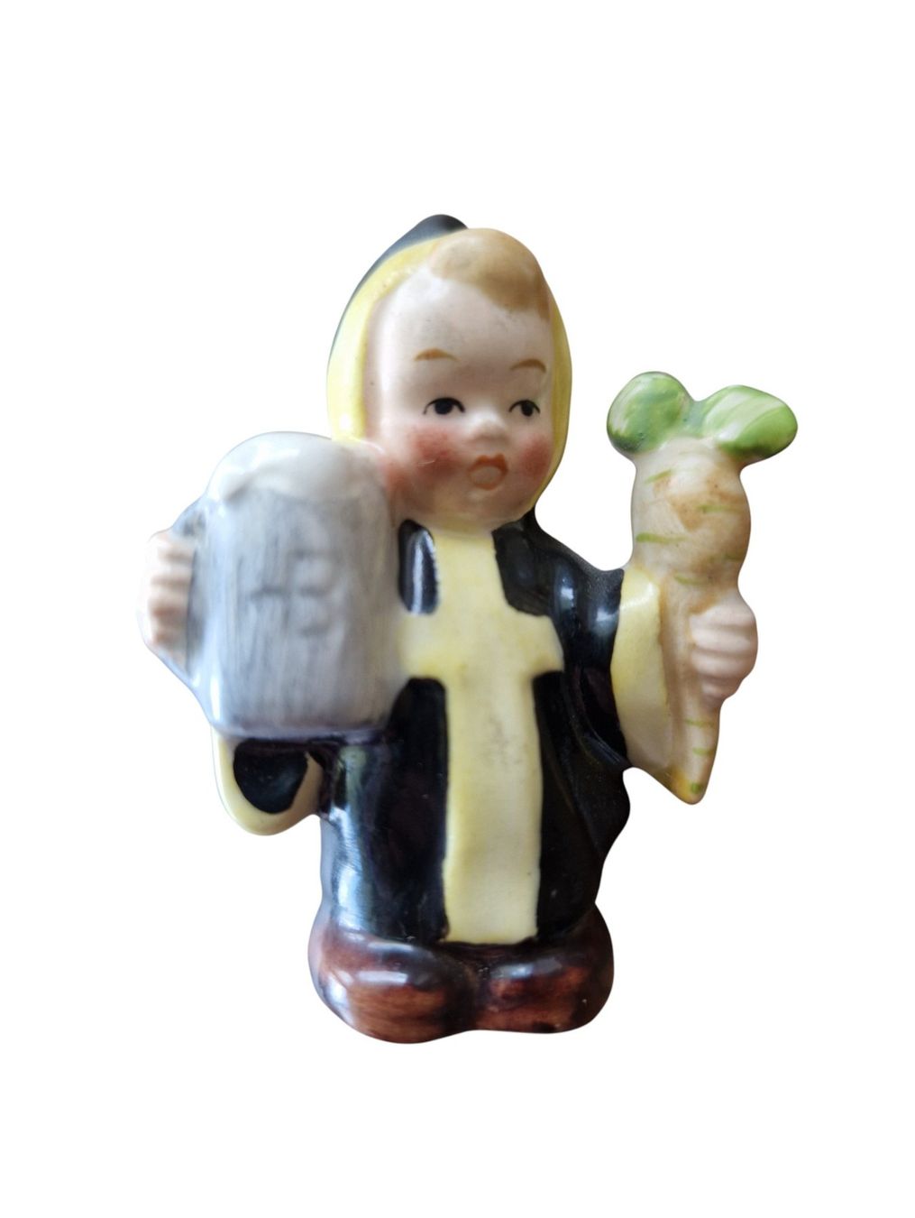 Statuette: Salz-/Pfefferstreuer Münchner Kindl – Usato da Mörschwil venduto da antiksalon 1