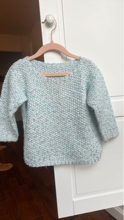 Kinder Blau Jumper/ Strickpullover - 92-104cm