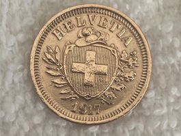 1 centime/rappen 1917