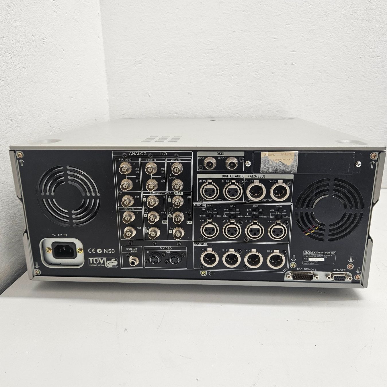 Registratori: SONY DSR-80P Minidv DV Player – Usato da Niederdorf venduto da LeptonAG 5