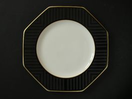 2 Dessertteller * BLACK PEARL * von Villeroy & Boch