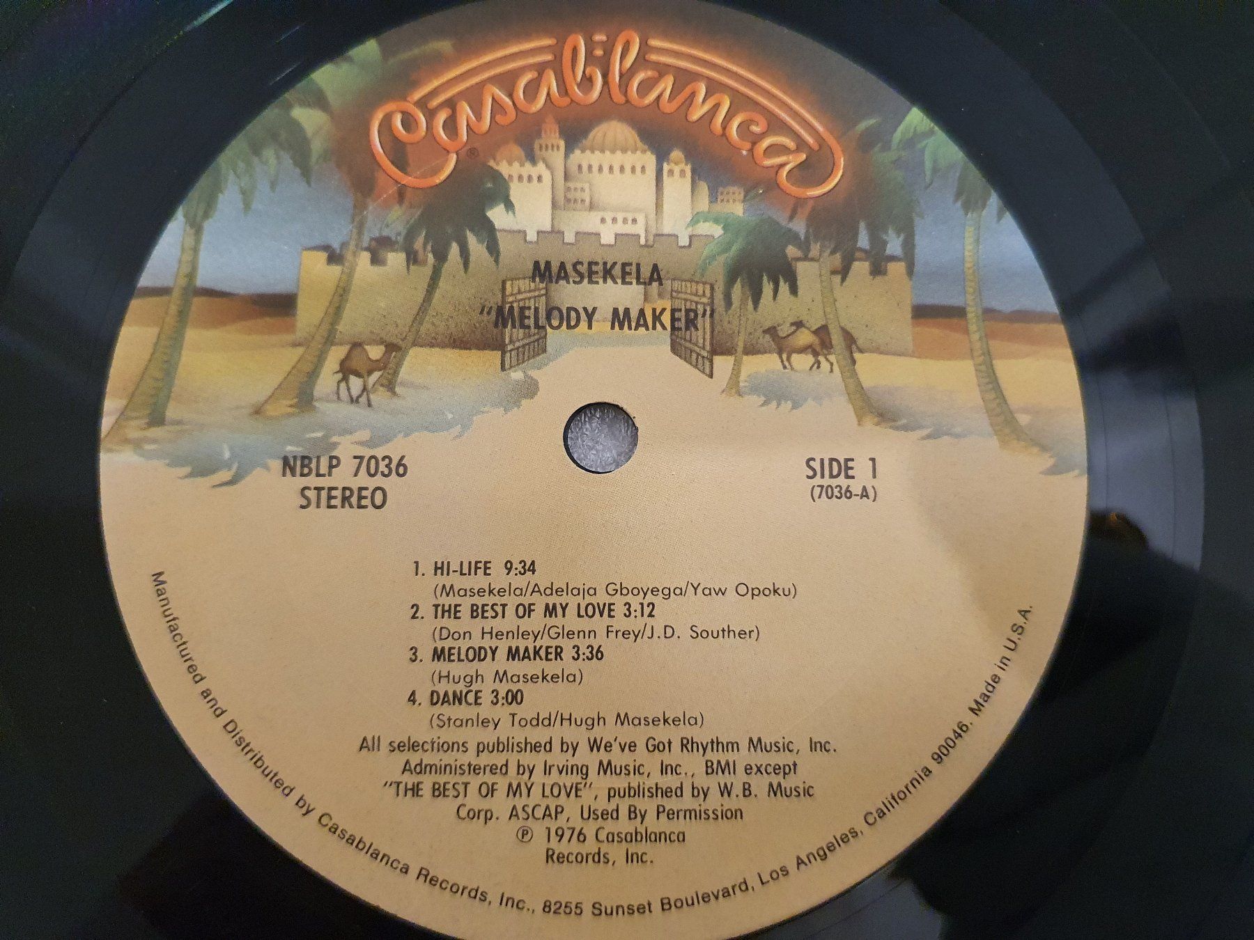 Dischi in vinile: Masekela – Melody Maker – Usato da Uster venduto da Vinyl-Leidenschaft 6
