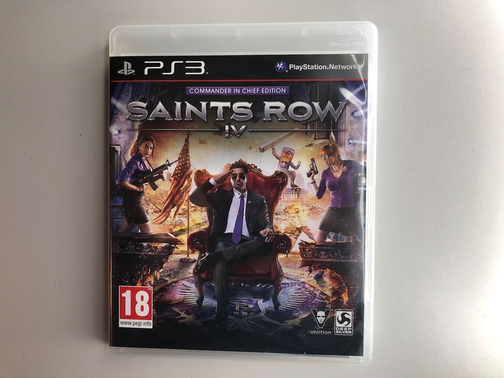 Saints Row IV Edição Commander In Chief Ps3 (Novo) (Jogo Mídia Física