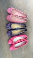 3 Ballerinas Pink/Lila Ton Grösse 38 - Top Zustand