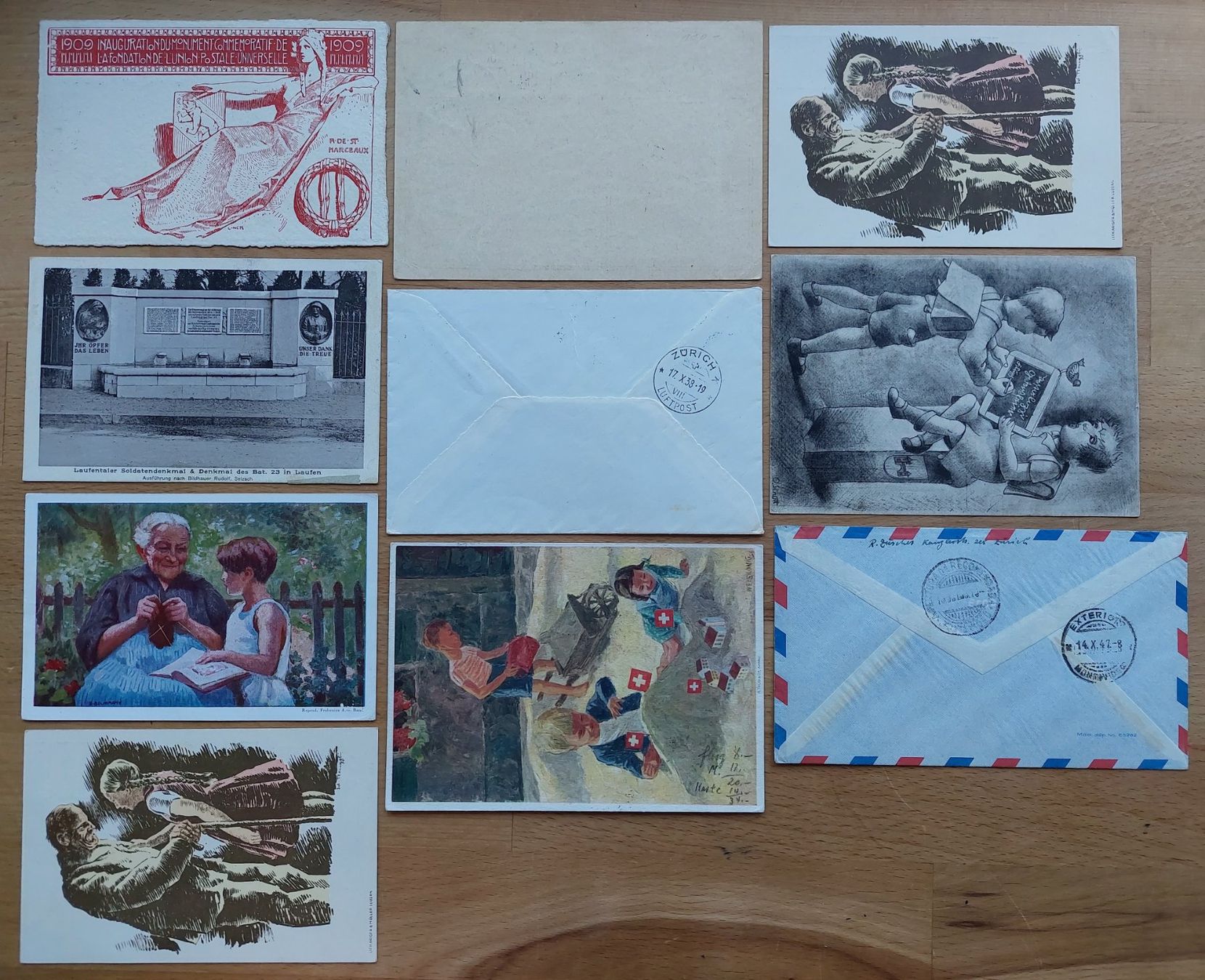 Tutti i francobolli: Sammlung Flugpost Luftpost Briefe Marken – Usato da Obfelden venduto da Foto_Bild_Kunst_Buch 1