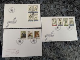 3 Ersttagsbriefe Fürstentum Liechtenstein(55)