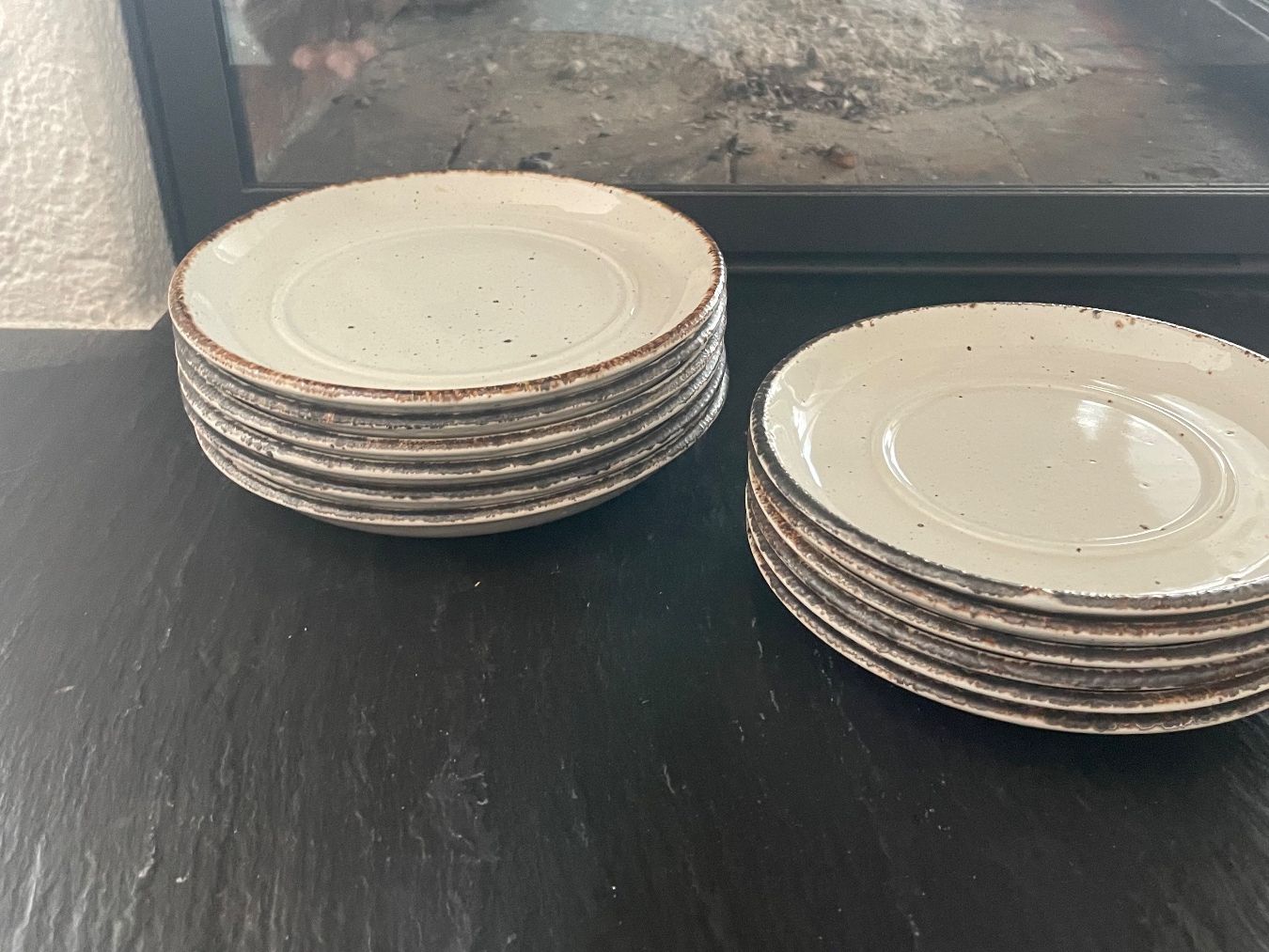 Set di piatti: Kaffeetassen, Midwinter, Vintage 1973 Stonehenge. – Usato da Uster venduto da chlini1983 8