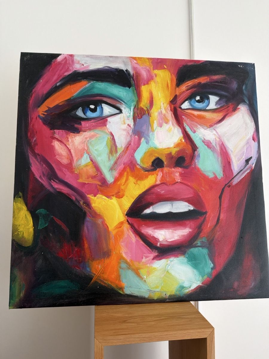Dipinti: Expressives Portrait Gemälde, Original, Handgemalt, Kunst! – Usato da Zürich venduto da nani85 2