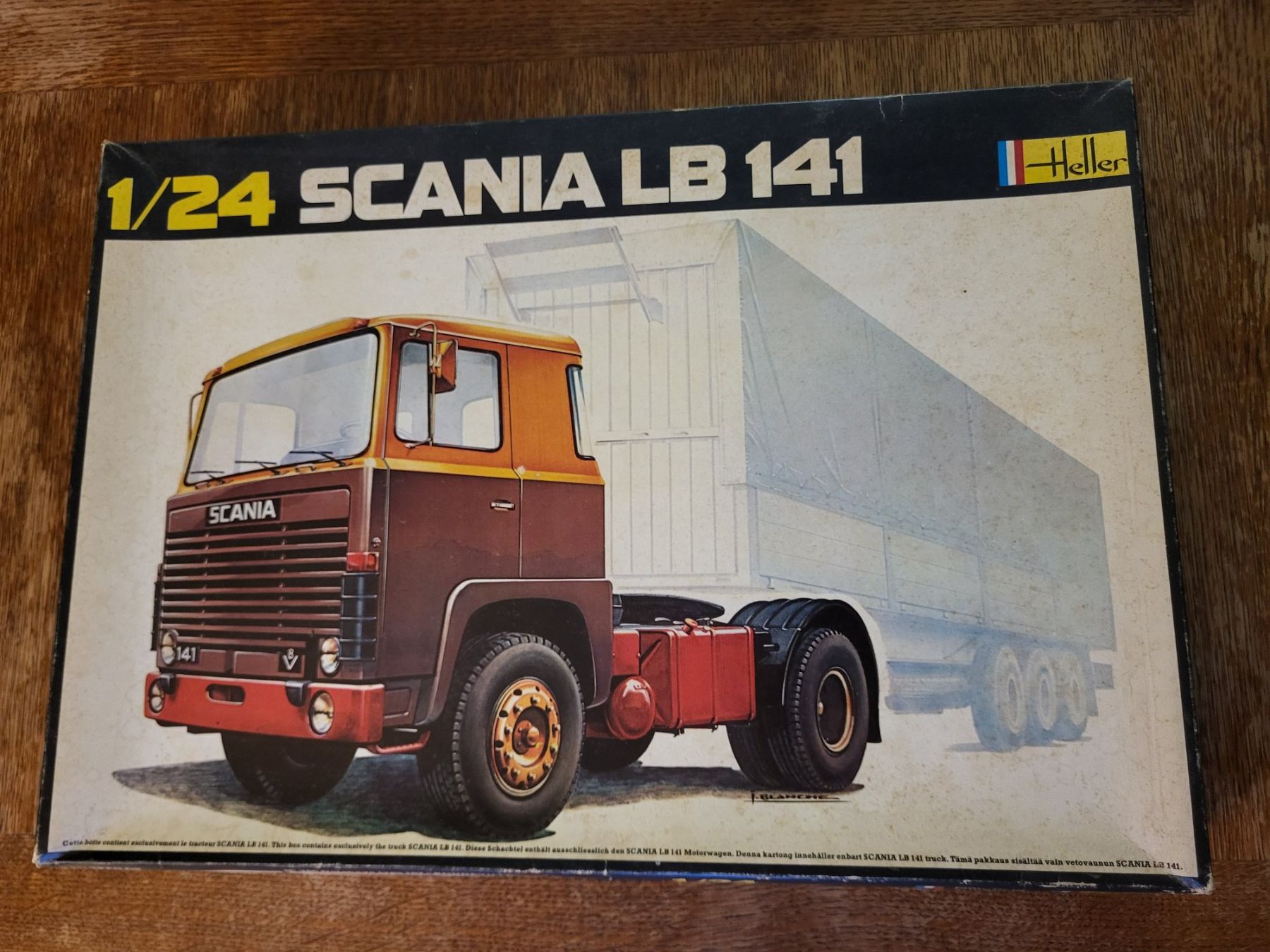 Heller Kit di modellismo & Modellini statici: Heller modelbau Scania LB 141 1/24 – Usato da Turbenthal venduto da kai_6277