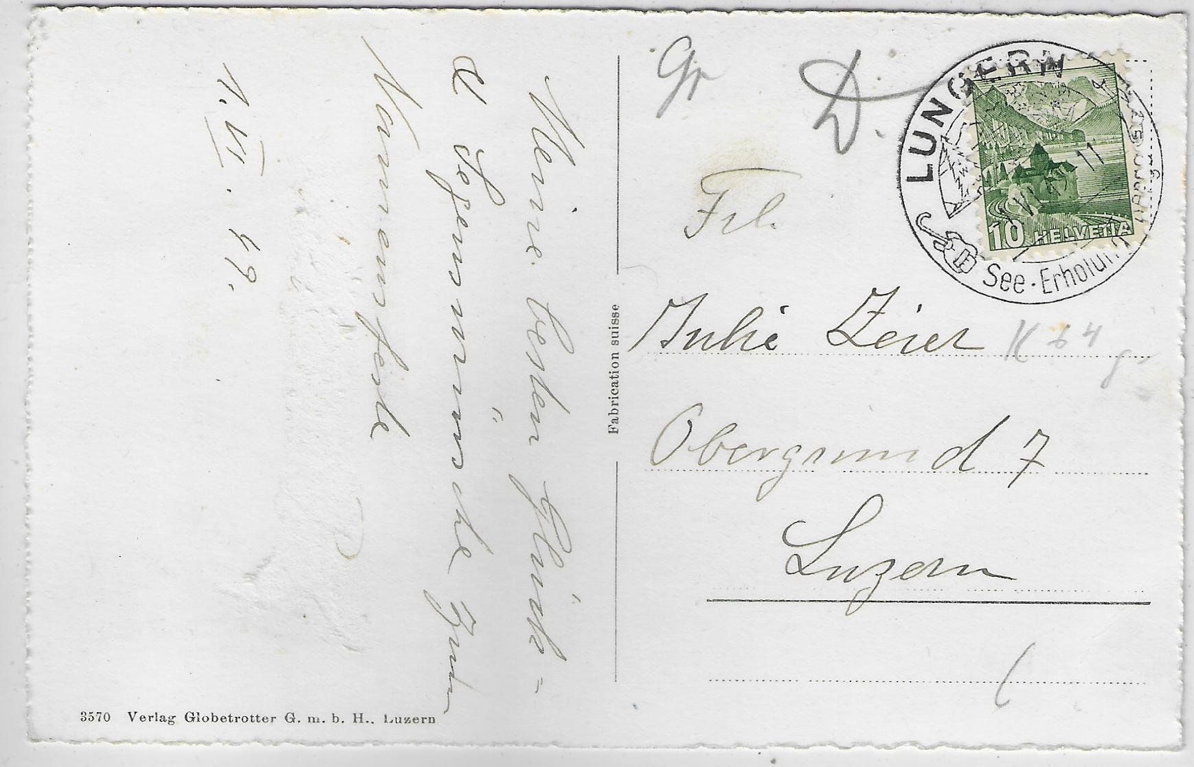 Cartoline postali: Krummelbachalp mit Hohenstollen – Usato da Ettingen venduto da Kartenplanet 1