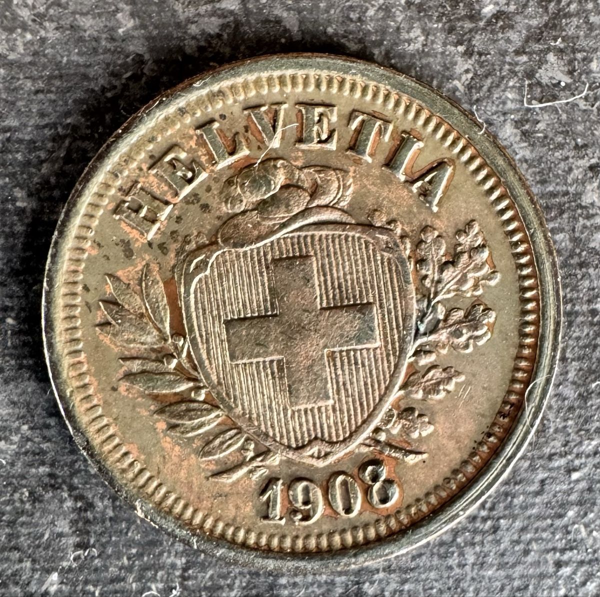 Toutes les monnaies: 1 Rappen 1908 – D'occasion à Meilen par coins4sale