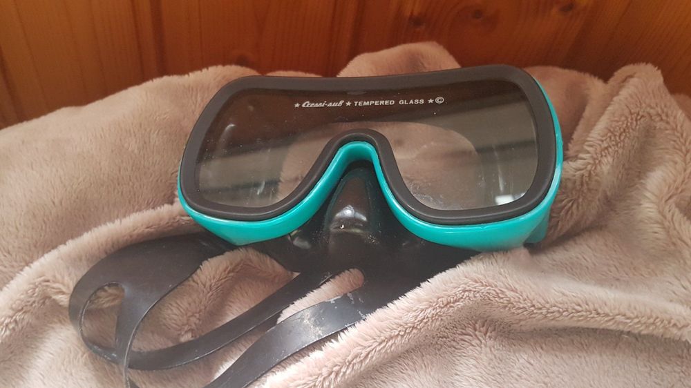 Masque De Plongée Enfant Cressi Ondina - Snorkeling & Natation - Silicone Transparent - Taille Réduite