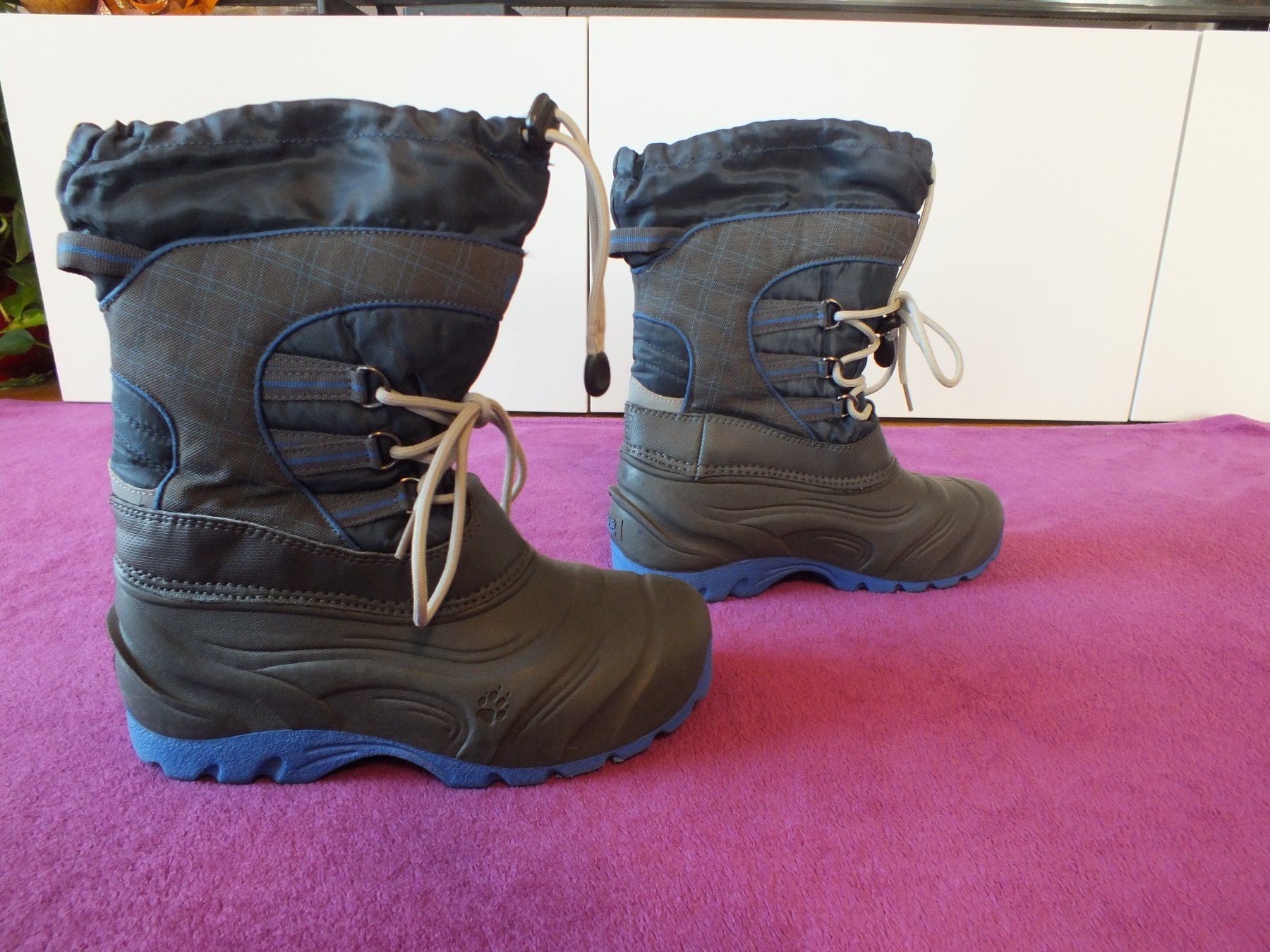 Jack Wolfskin Scarpe per ragazzi: Jack Wolfskin Winterstiefel Snowpacker Gr.34 – Usato da Müllheim Dorf venduto da Seeeule01 5