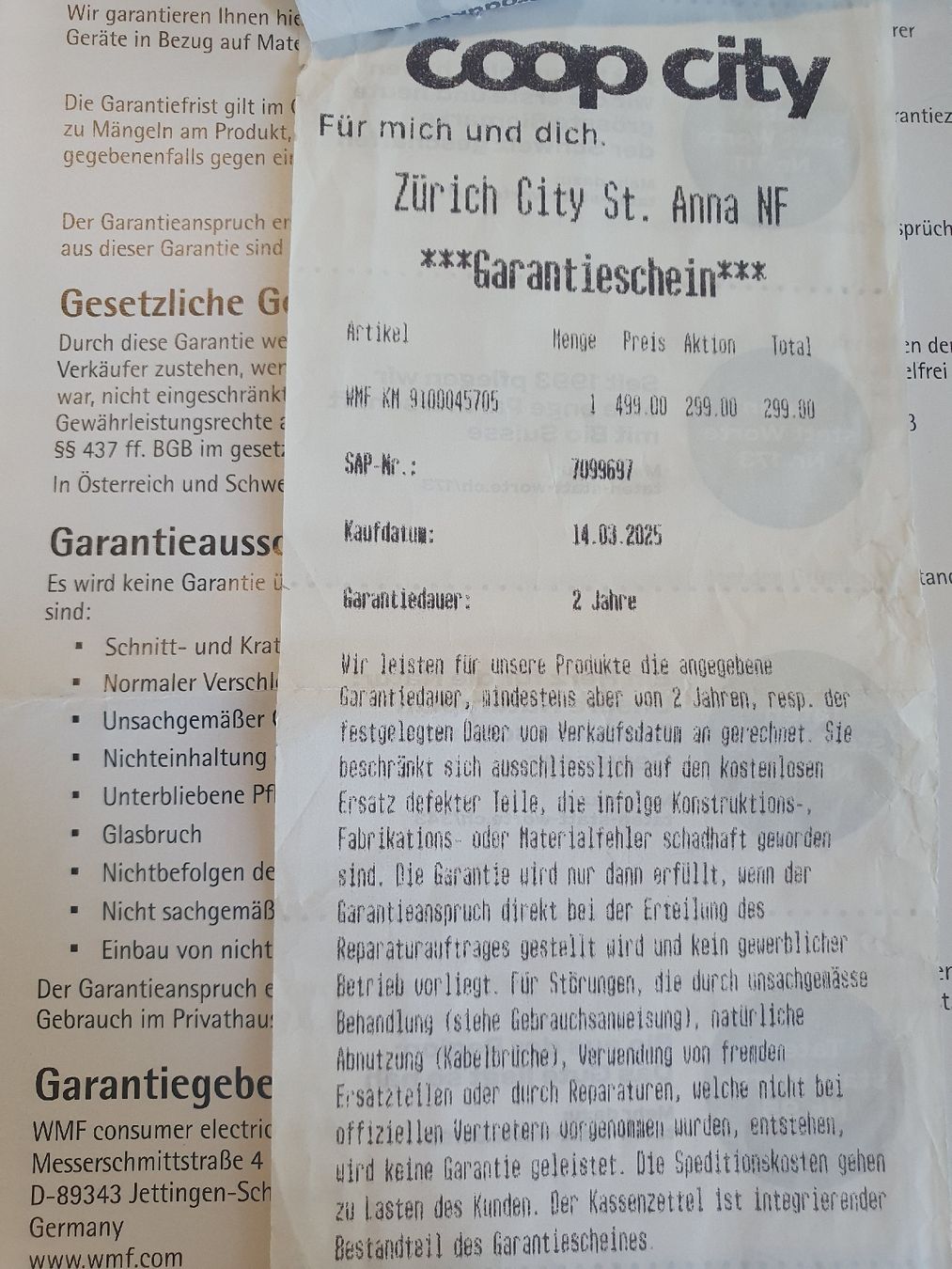 WMF Elettrodomestici da cucina: Küchenmaschine – Usato da Büttikon AG venduto da jd.grobler 2