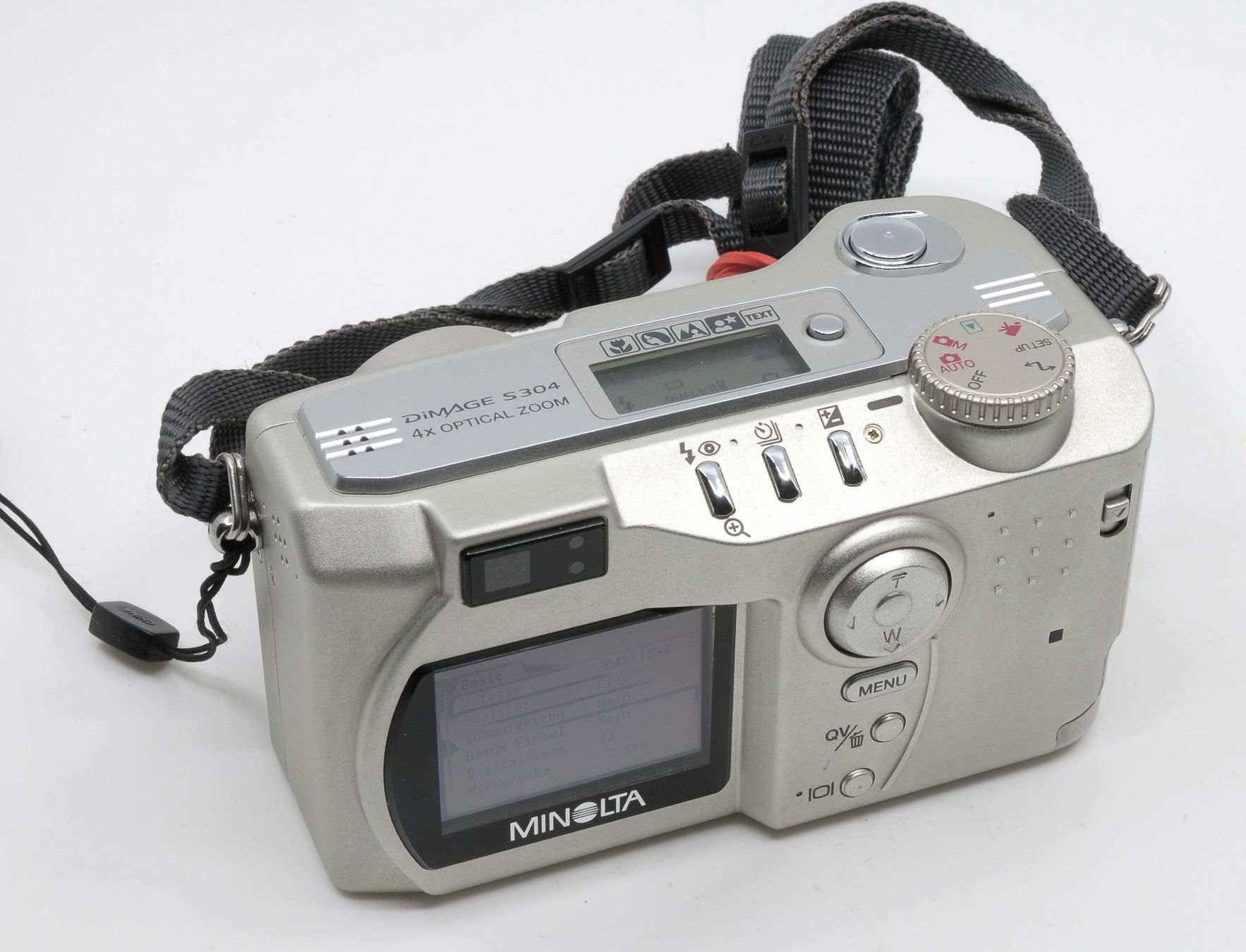 Minolta Fotocamera: Minolta Dimage S304  Kompakte Digitalkamera    2332/86 – Usato da Bern venduto da Olynon 3