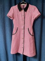 Pink Tweed Maje Kleid