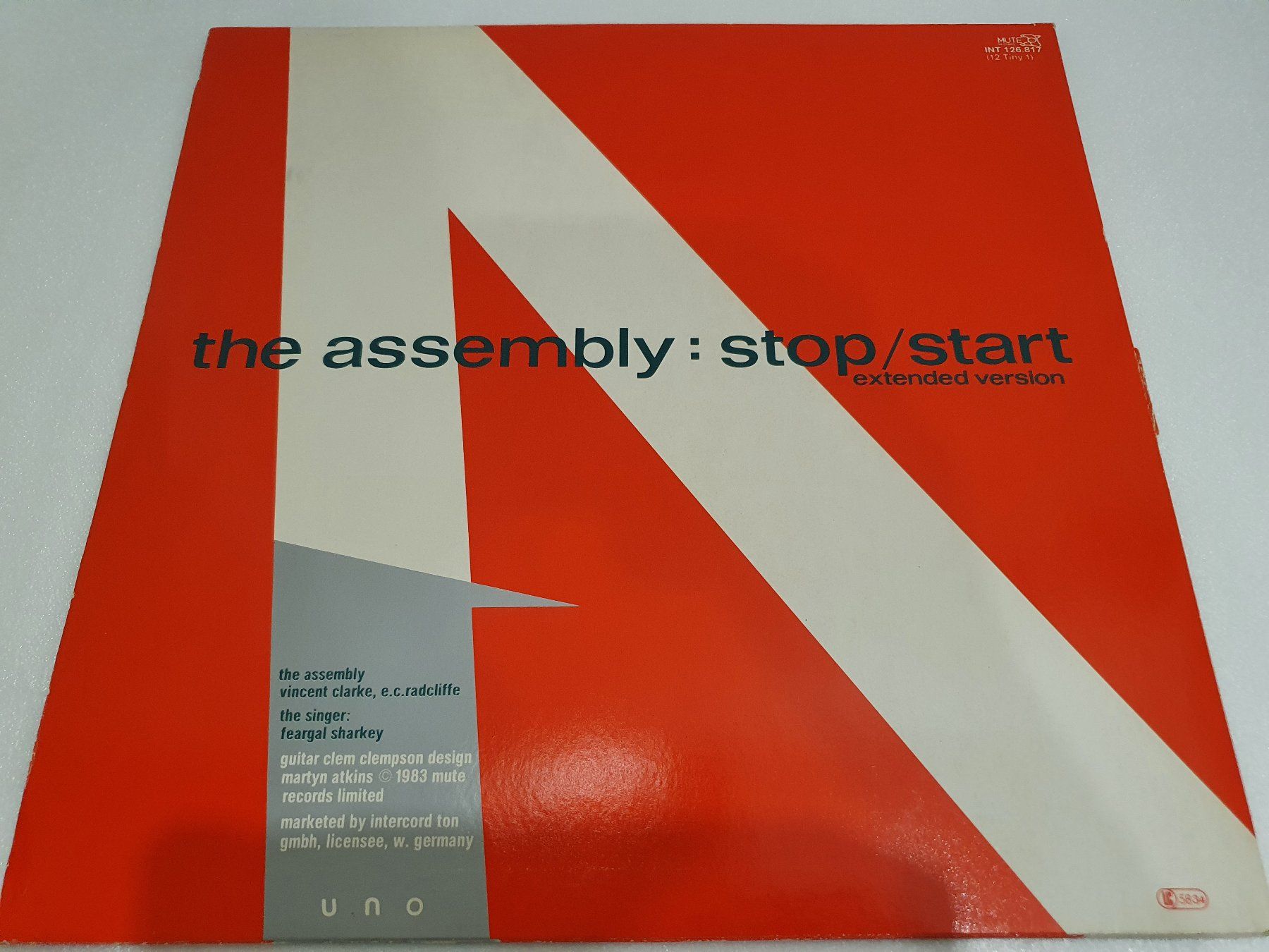 Dischi in vinile: The Assembly – Never Never (Maxi, Synth-pop, Multicoloured) – Usato da Uster venduto da Vinyl-Leidenschaft 1