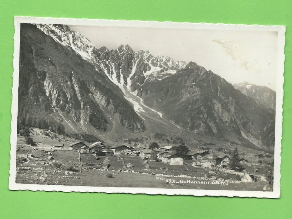 Cartoline postali: Guttanen – Usato da Zürich venduto da t24_de