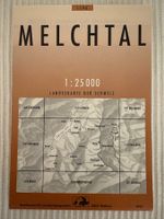 Landeskarte der Schweiz 1:25000 – MELCHTAL – 1993