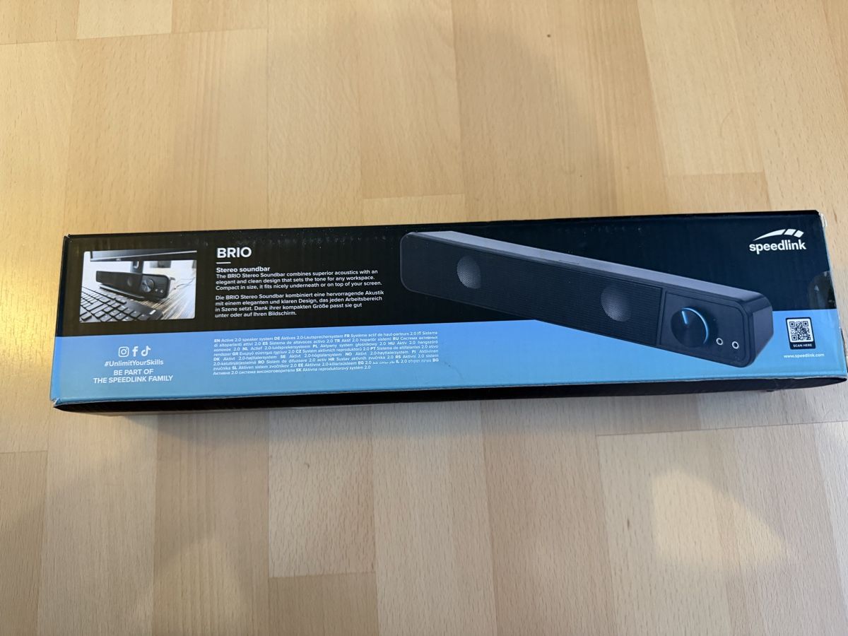 Casse acustiche: Brio Stereo Soundbar – Nuovo (secondo la descrizione) da Uznach venduto da enrico06