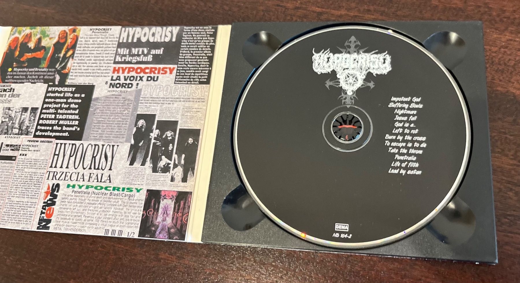 CD: CD - Hypocrisy - Penetralia - Repress, Digipak – Usato da Bergdietikon venduto da Lowieken 2