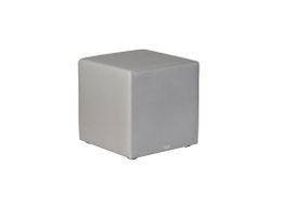 Kubus Hocker wetterfest Silvertex 50x50x50cm neu