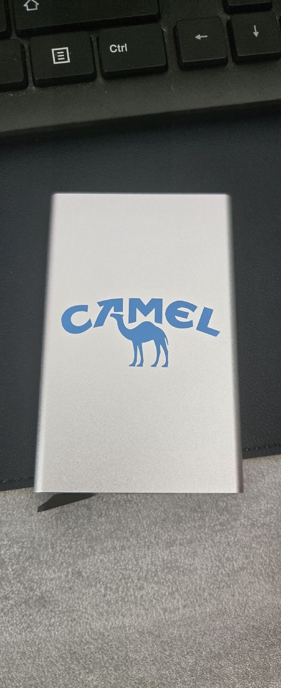 Portafogli: Alu Kreditkarten Etui Camel  – Nuovo (secondo la descrizione) da Neuenhof venduto da archia 1