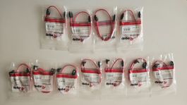 Set 4x & 7x SATA Rot Rouge equip