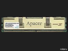 1GB Apacer Gold PC2-5300U/DDR2-667 (6x)