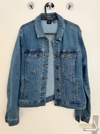 Vero Moda - Veste en jean bleue taille XL