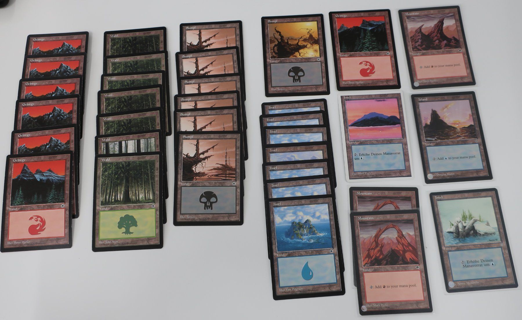 Giochi: Magic Sammlung verschiedene Arten von Ländern – Usato da Volketswil venduto da brockipfannenstil 2